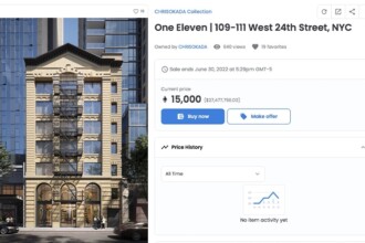 Manhattan's Okada Lists NY Building as NFT for 15,000 ETH