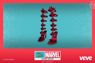 Christian Louboutin X Marvel Limited Edition Shoes with NFTS