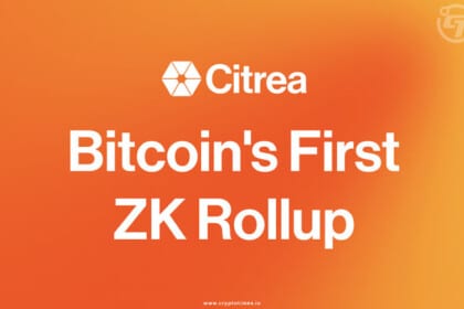 Citrea Secures $2.7M Seed Funding for Bitcoin ZK-rollup