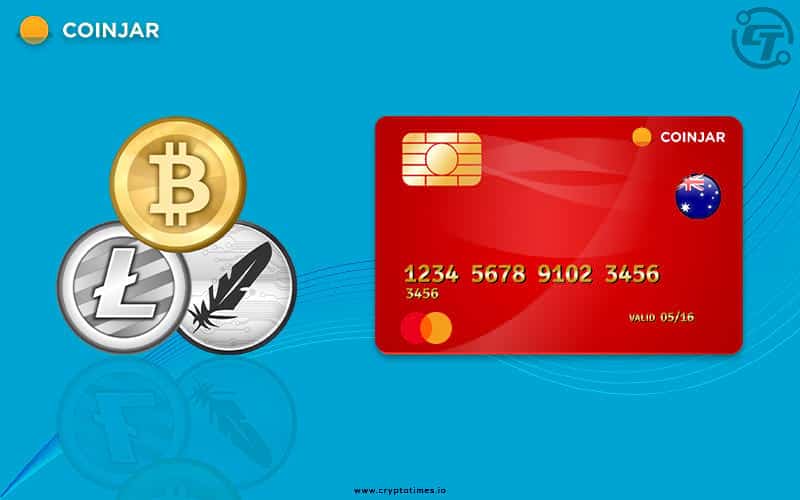 Crypto Exchange CoinJar Unveils Crypto Mastercard in the Australia