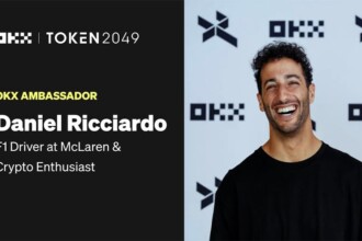 McLaren’s Daniel Ricciardo Races to Token2049