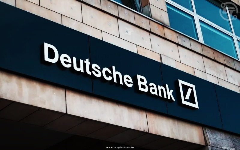 Deutsche Bank To Offer Crypto Custody For Institutional Clients