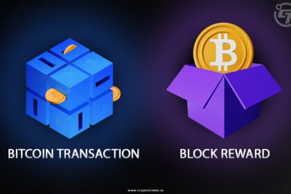 Difference between a Bitcoin transaction and a block reward