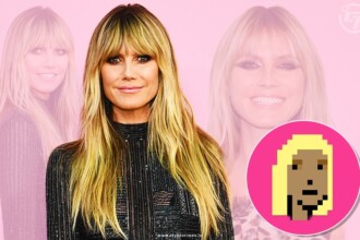 Heidi Klum CryptoPunk NFT