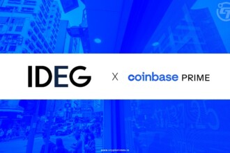 IDEG Announces Ethereum Fund Under TIMES Suite With Coinbase