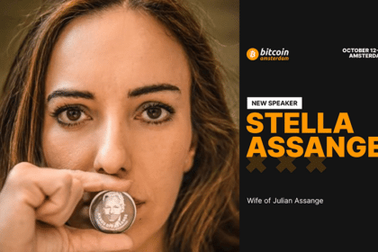 Julian Assange's Wife to Lineup Bitcoin Amsterdam Conference