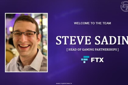 FTX Names Steve Sadin as Head of Gaming Partnerships