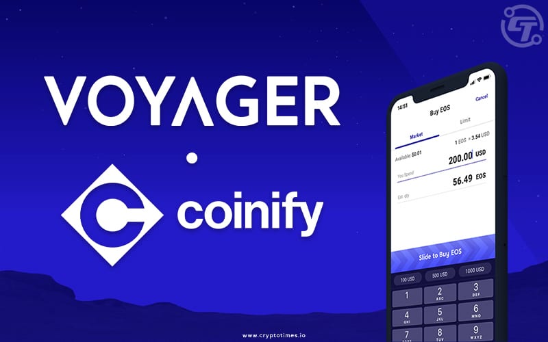 Voyager Digital Acquires the Coinify for its Internation Expansion