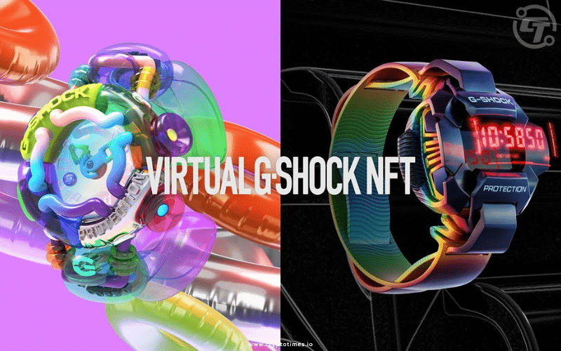 Casio Drops 2,000 Exclusive Virtual G-Shock NFTs