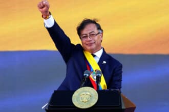 Colombian President Gustavo Petro