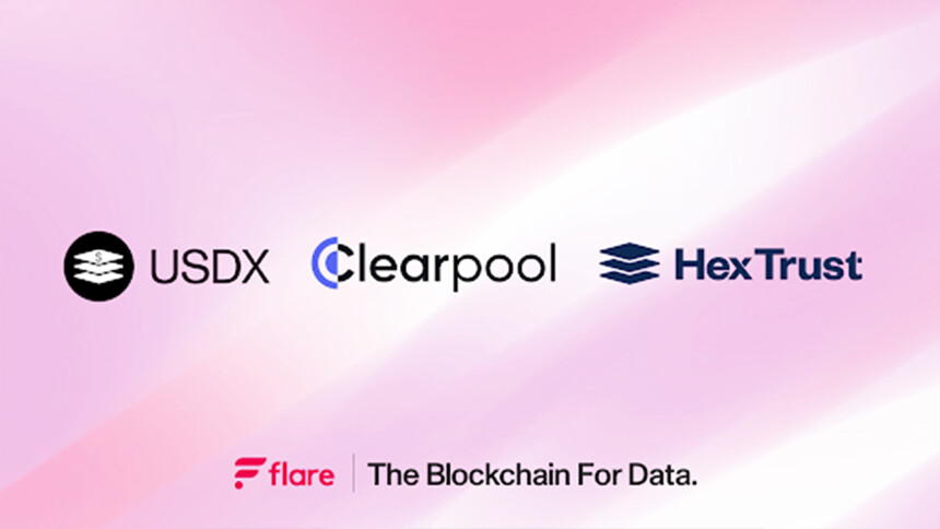 Hex Trust Launches USDX Stablecoin on Flare with Clearpool
