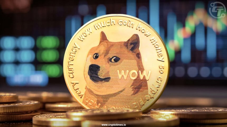 Dogecoin with Bright BG