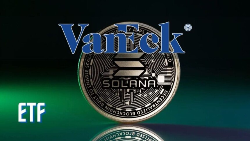 VanEck Seeks Solana ETF in US, Calls SOL a Commodity