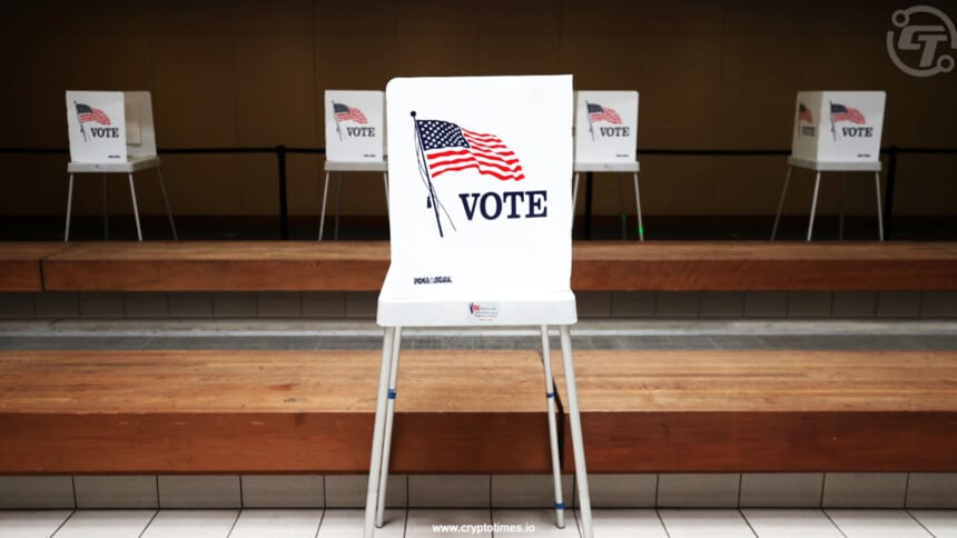 Ballot Box image with US Flag