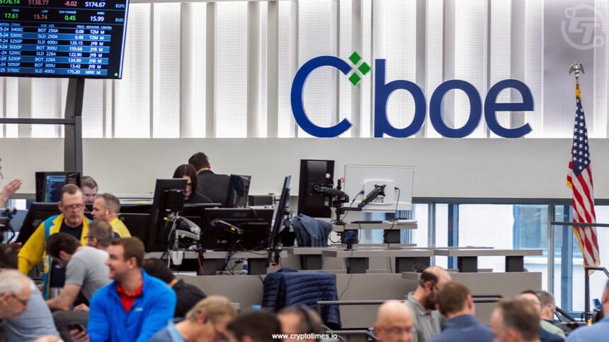 Cboe Global Markets Seeks SEC Approval for Solana ETFs