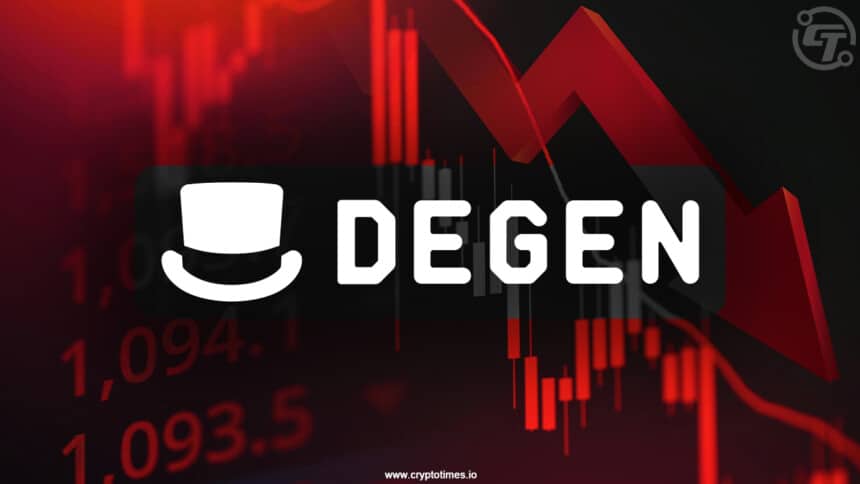 DEGEN Chain User Loses 90% of Assets Due to Poor Liquidity