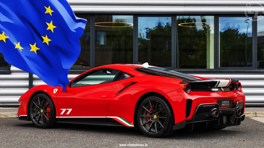 Ferrari To Expand Crypto Payments in Europe by Year-End