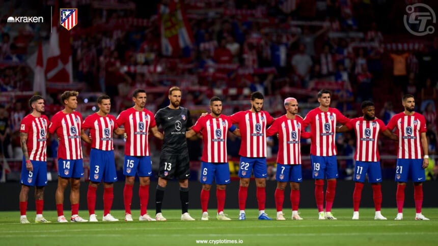 Kraken Partners with Atletico Madrid