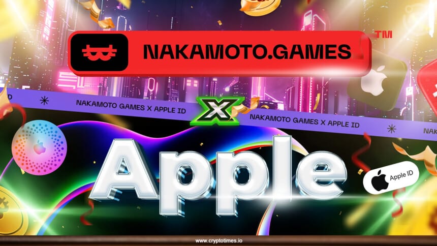 Nakamoto Games Partners with Apple to Drive Mass Adoption