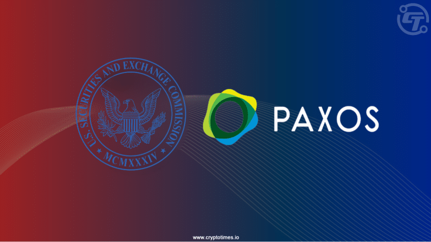 SEC Withdrew Its Investigation Against Paxos