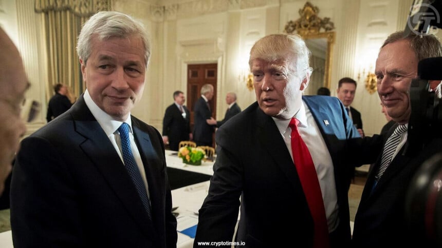 Trump Eyes Bitcoin Skeptic Jamie Dimon for Treasury Role