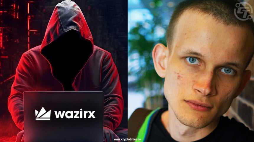 WazirX Hacker Sends 'I hacked WazirX’ Token to Vitalik