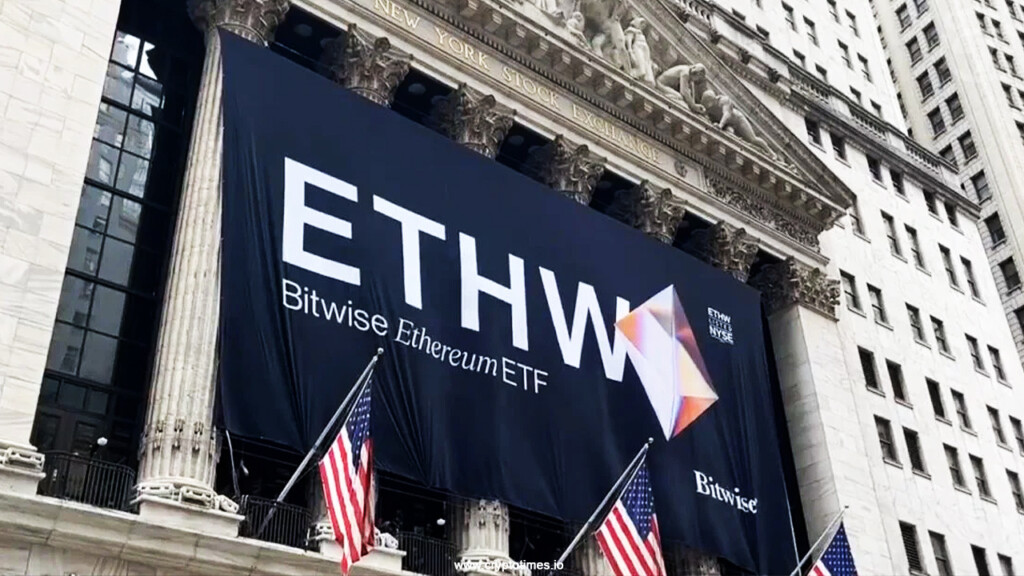 Bitwise Promotes Ethereum ETF with Eye-Catching NYSE Banner
