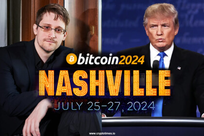 Whistleblower Edward Snowden and former US prez Donald Trump are key speakers at Bitcoin 2024 Nashville event.