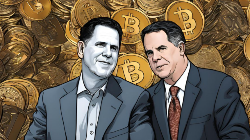 Michael Dell's BTC Poll on X Grabs Michael Saylor's Attention