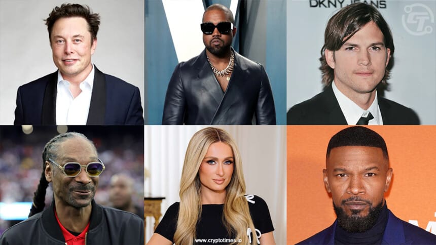 Famous Celebrity Cryptocurrency Lovers