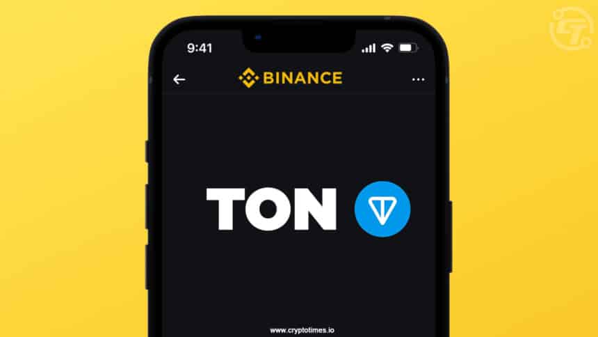 Binance Launches Toncoin (TON) Trading Pairs Today