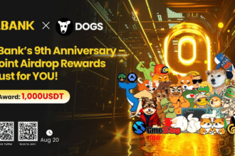 $DOGS Celebrates LBank's 9th Anniversary with USDT Rewards