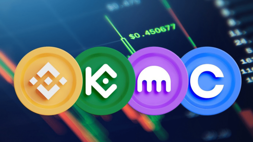 Major Crypto Exchange See 9% Drop in Spot Trading Volume