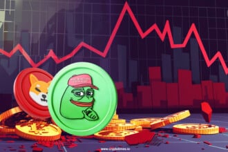 Popular memecoins plunged 20% on Monday amid the global markets tumble and fall in BTC price.