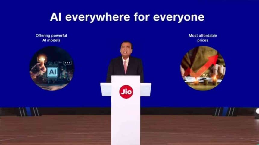 Mukesh Ambani outlines AI vision for Reliance Jio