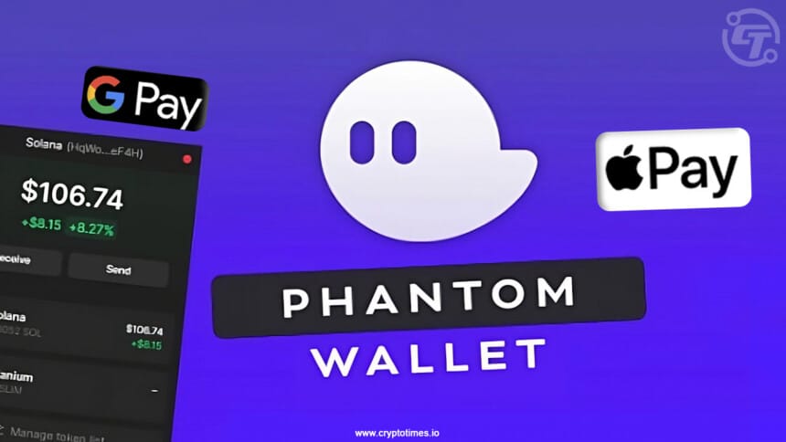 Phantom Wallet Enables Crypto Buys with Apple and Google Pay