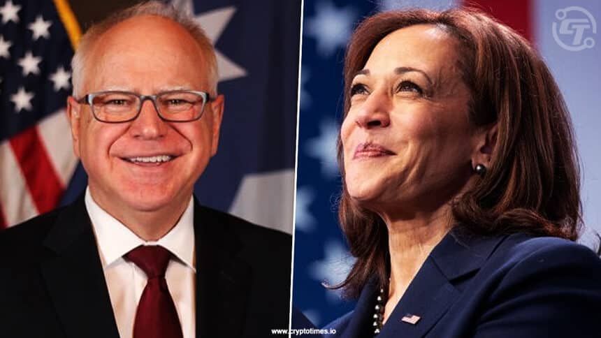 Vice President Harris Picks Governor Tim Walz as Running Mate