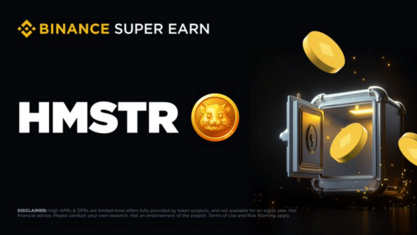 Binance Super Earn Welcomes Hamster Kombat Token!