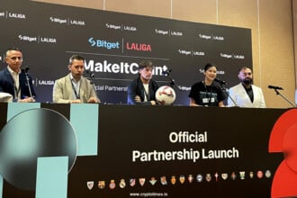 Bitget Partners with LaLigaEN as Official Crypto Sponsor