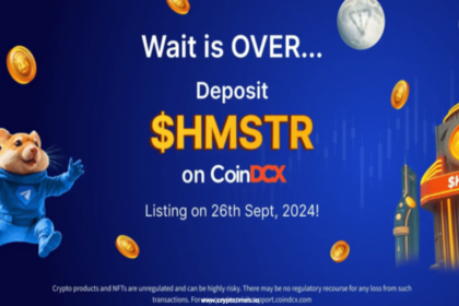 Coindcx to Let User Trade $HMSTR with Rupees to sell Easily