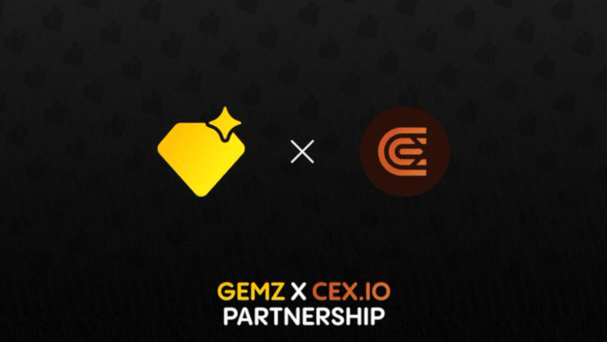 Gemz Partners with CEX.IO Power Tap for Crypto Rewards