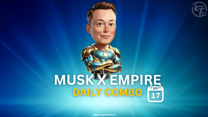 Musk X Empire September 17 Daily Combo, Riddle, and Rebus.