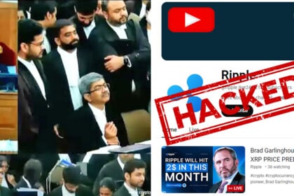 Supreme Court of India Youtube Channel has been hacked