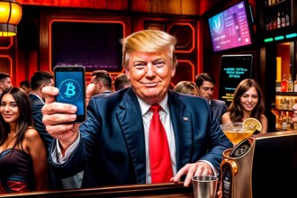 Trump endorses Bitcoin at NYC bar