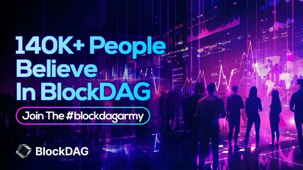 140K+ People Believe In BlockDAG