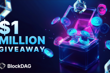 BDAG’s $1M Giveaway Trends! ETH & ADA Faces Uncertainties