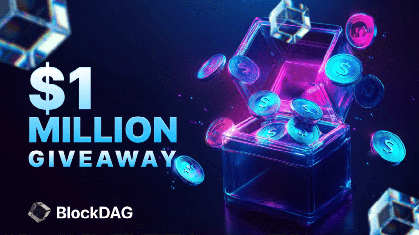 BDAG’s $1M Giveaway Trends! ETH & ADA Faces Uncertainties