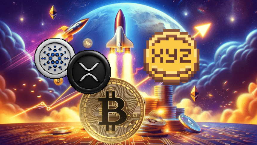 Bitcoin Surge Fuels Gains for XRP, Cardano and XYZVerse