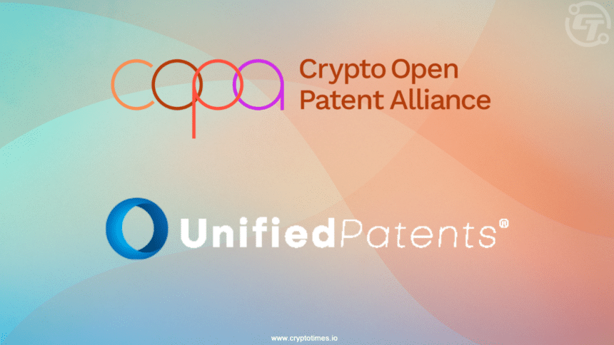 COPA and Unified Patents Join Forces to Launch Blockchain Zone