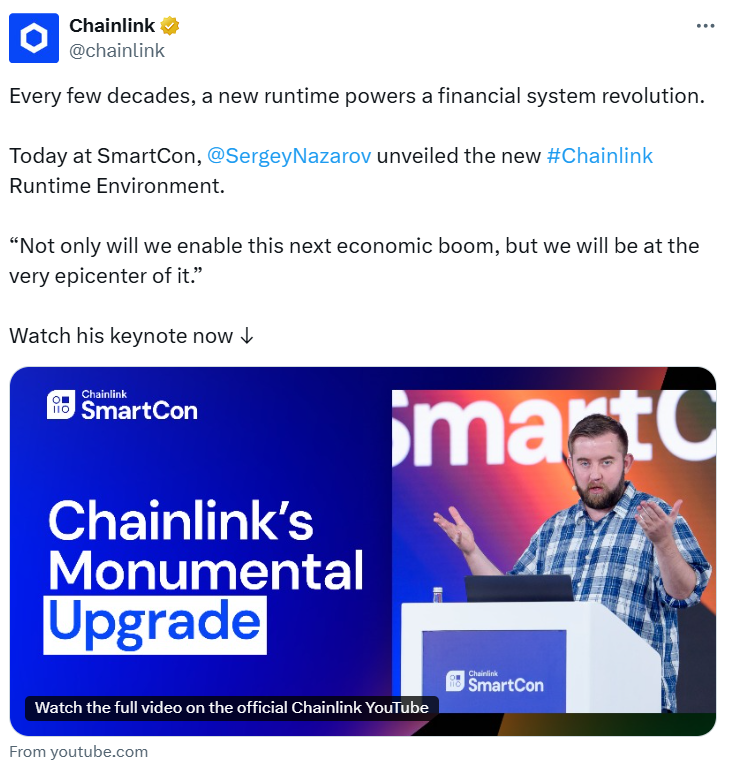 Chainlink Unveils New Modular CRE